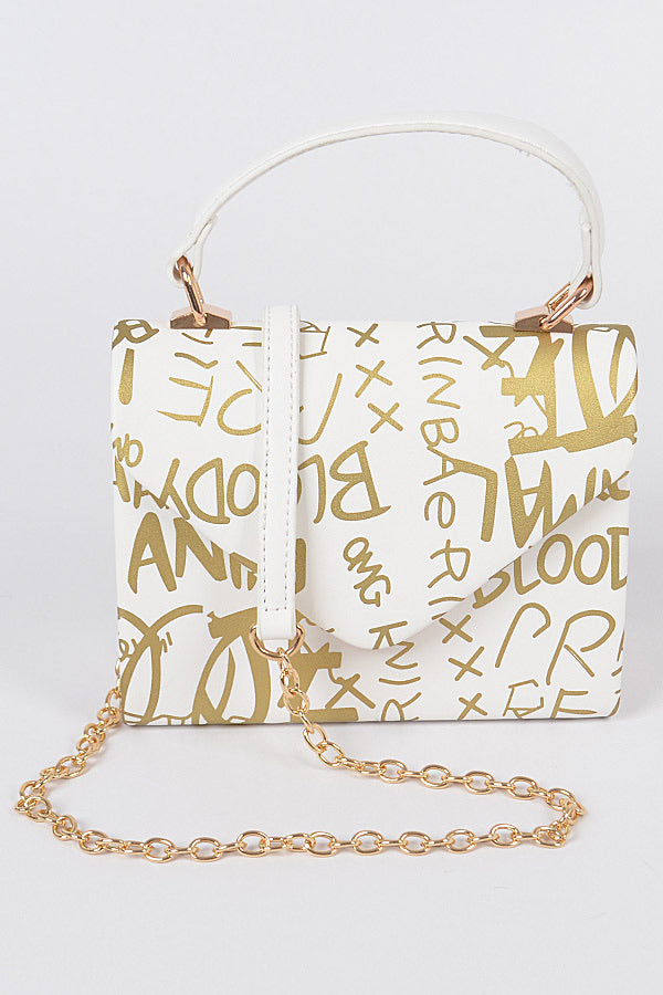 Mini Graffiti Chic (Blk & Gold Edition)