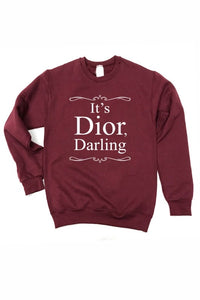 It’s Dior Sweater