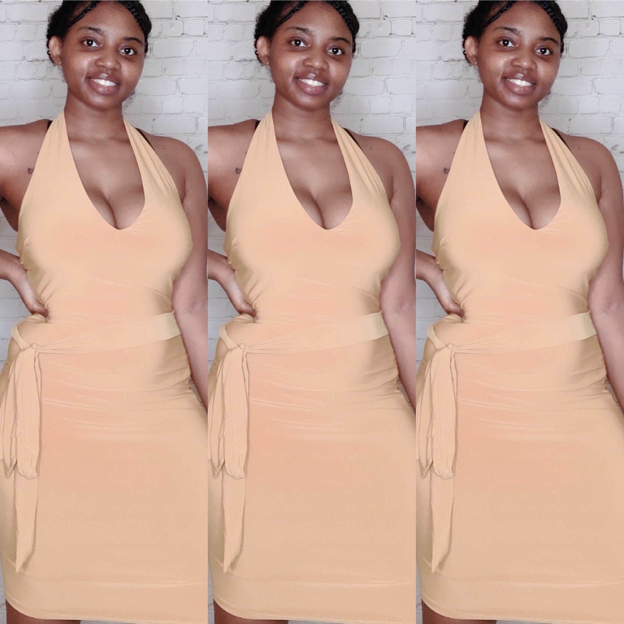 Halter dress (2 colors available)