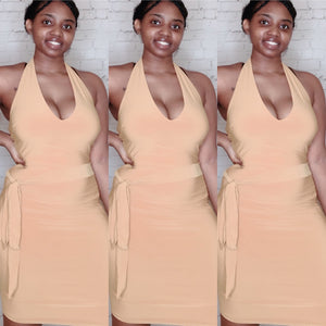 Halter dress (2 colors available)