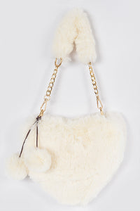 Heart Purse (ivory)