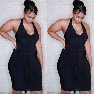 Halter dress (2 colors available)