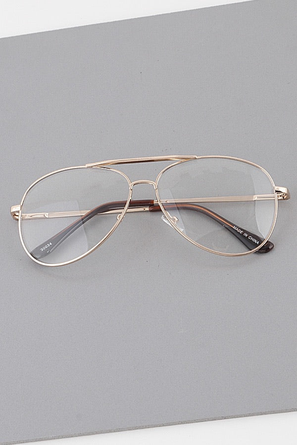 Clear Chic Glasses