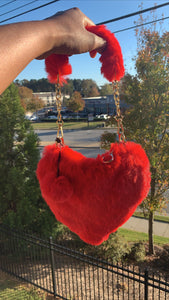 Heart Purse (red)